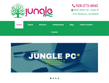 Tablet Screenshot of junglepc.com